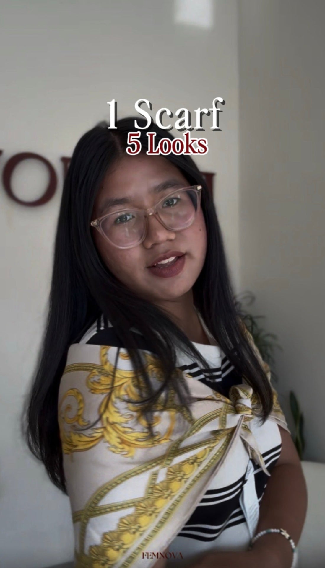 Femnova Fashion: 1 Scarf, 5 Look! Inspirasi Styling Scarf agar Outfit Makin Stylish