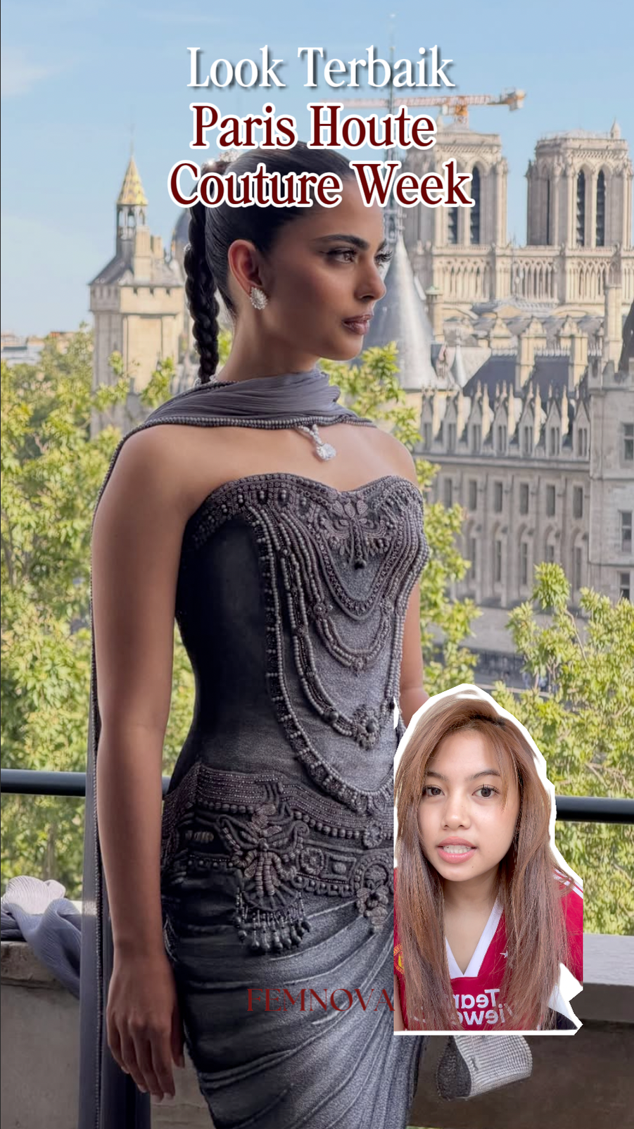 Femnova Fashion: Isha Ambani di Paris House Couture Week Tampil Memukau