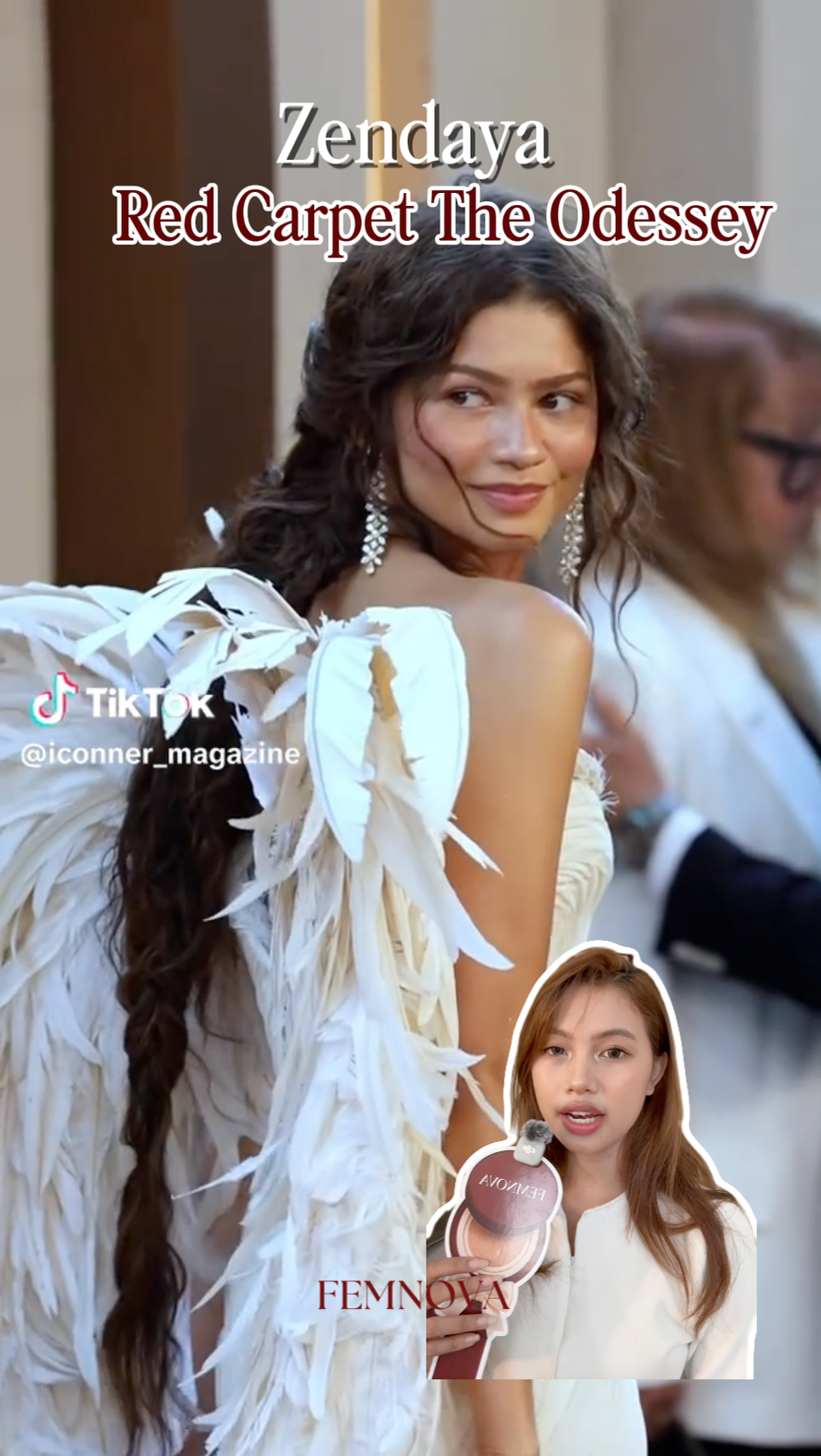 Femnova Fashion: Zendaya Tampil Memukau di Premiere The Odyssey dengan Gaun Couture Bersayap