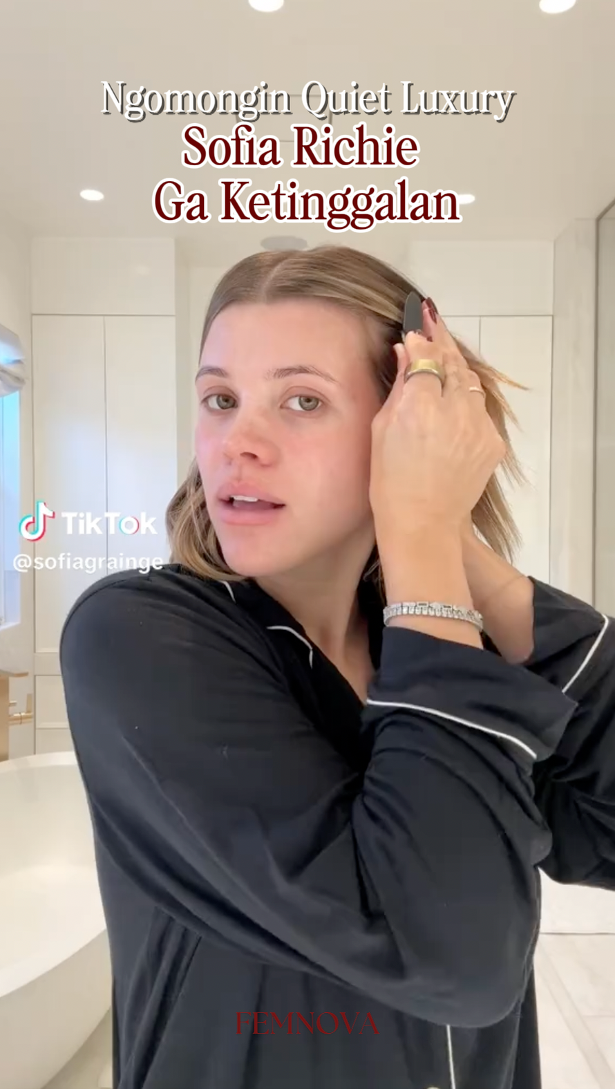 Femnova Fashion: Sofia Richie, Fashion Icon Quiet Luxury dengan Gaya Timeless dan Elegan