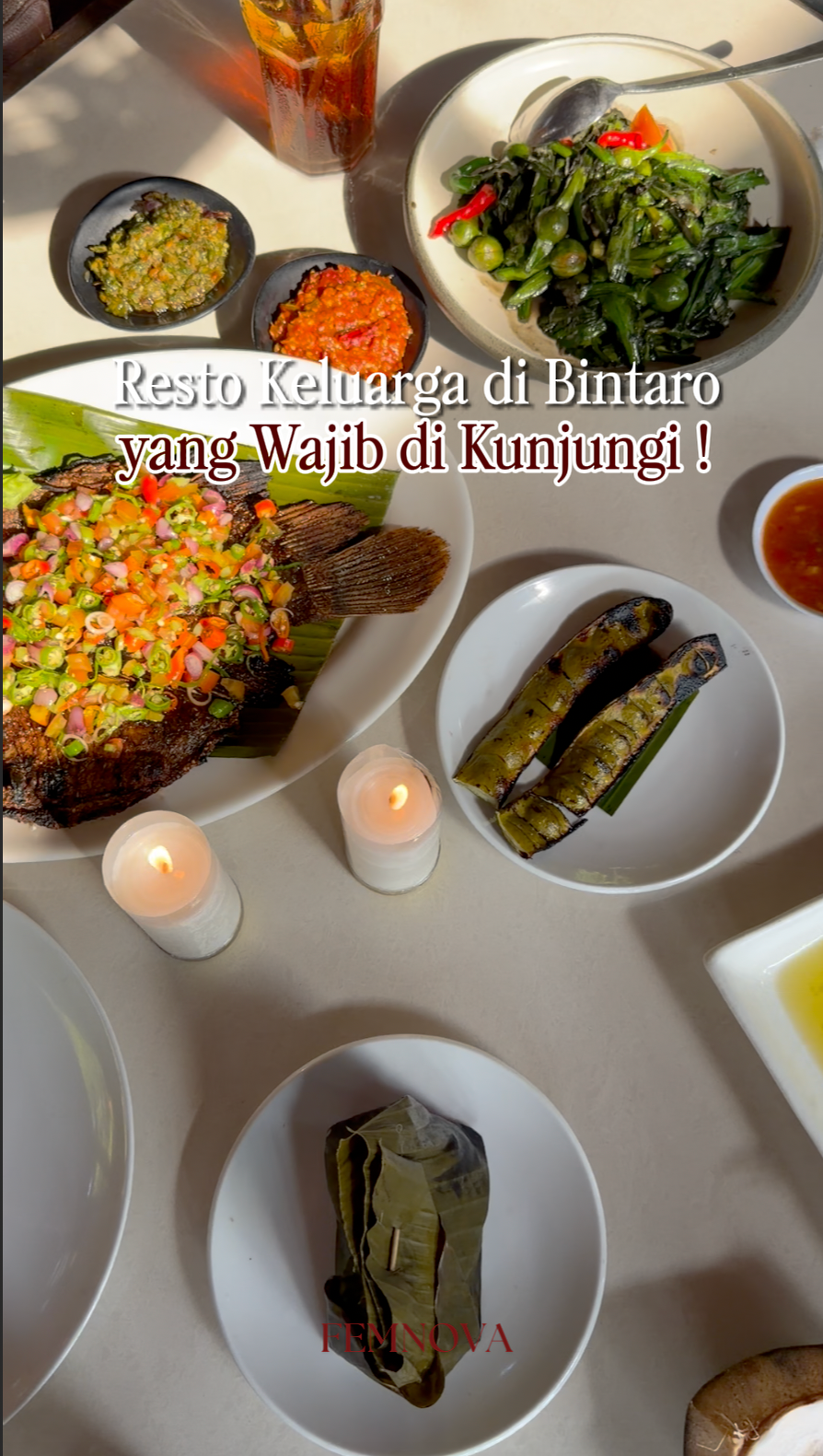 Femnova Eats: Talaga Sampireun Bintaro, Restoran Keluarga Adem di Bintaro
