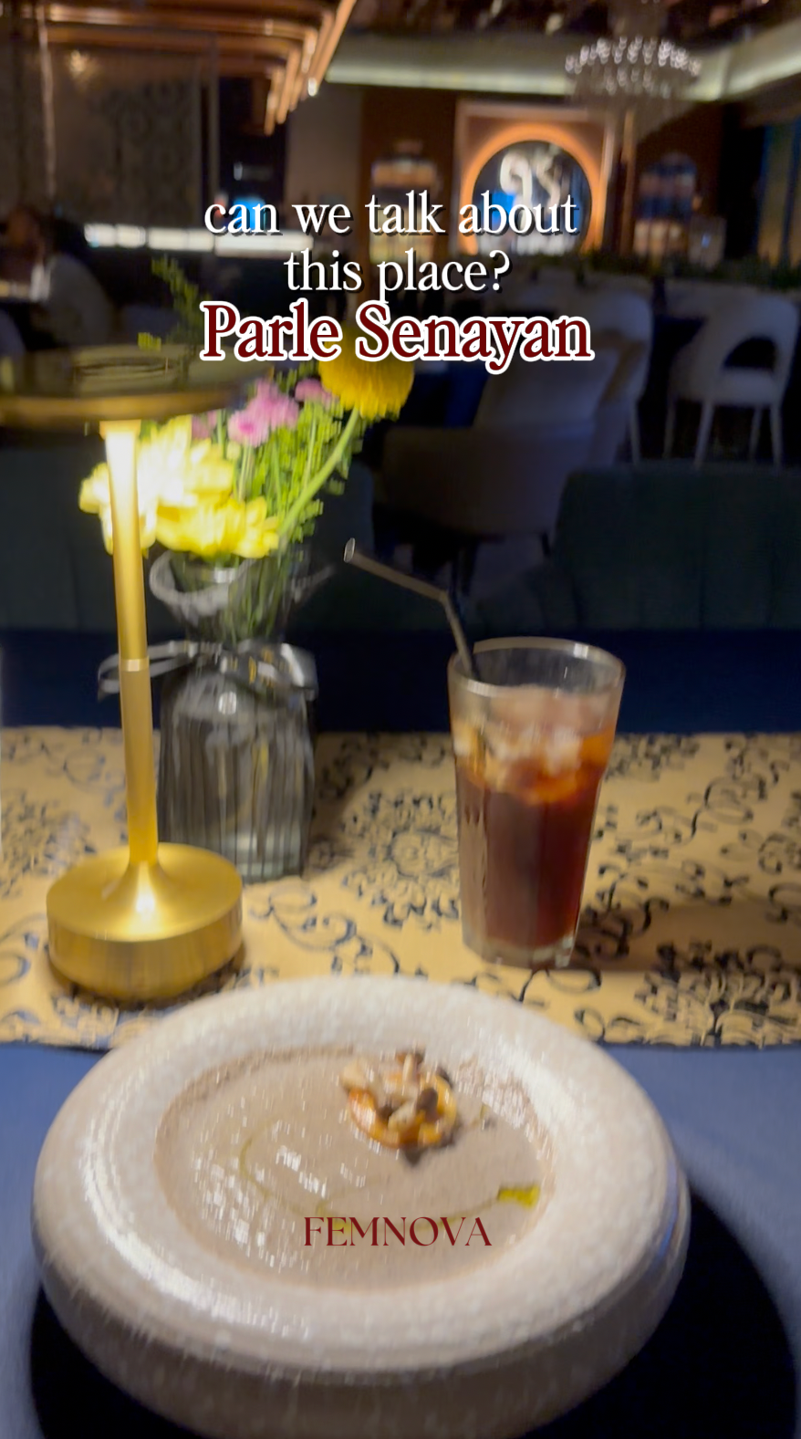 Femnova Eats: Review Parlé Senayan, Restoran dengan Ambience Cozy dan Hidangan yang Memukau