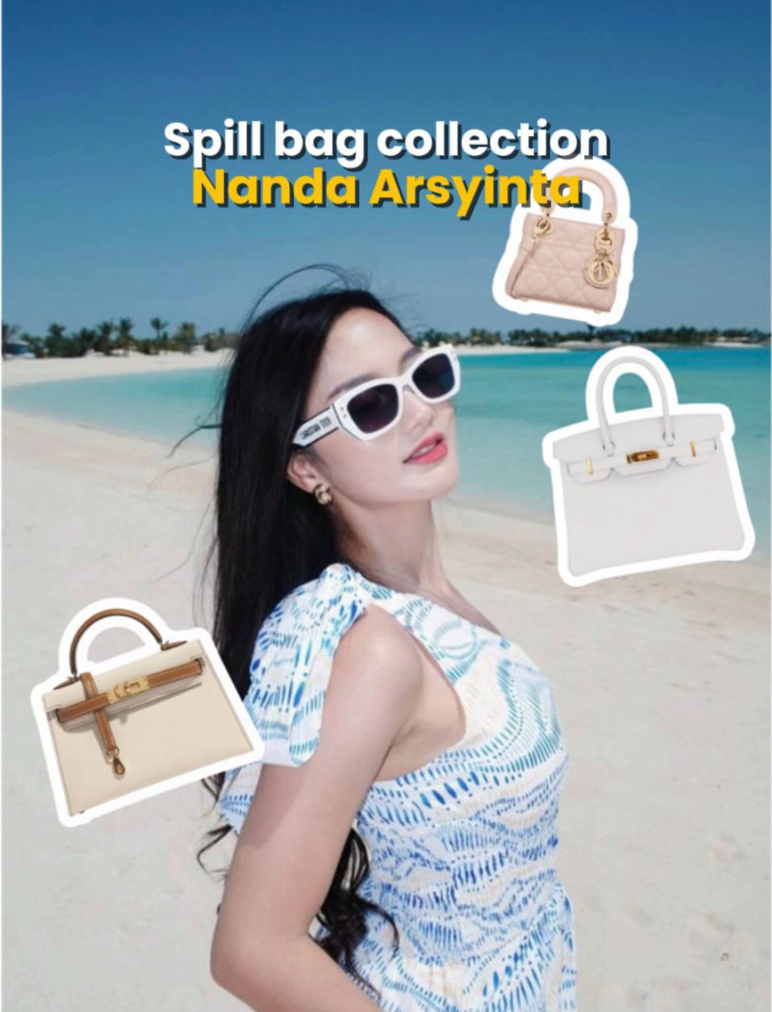 Femnova Fashion: Spill Luxury Bag Collection Nanda Arsyinta