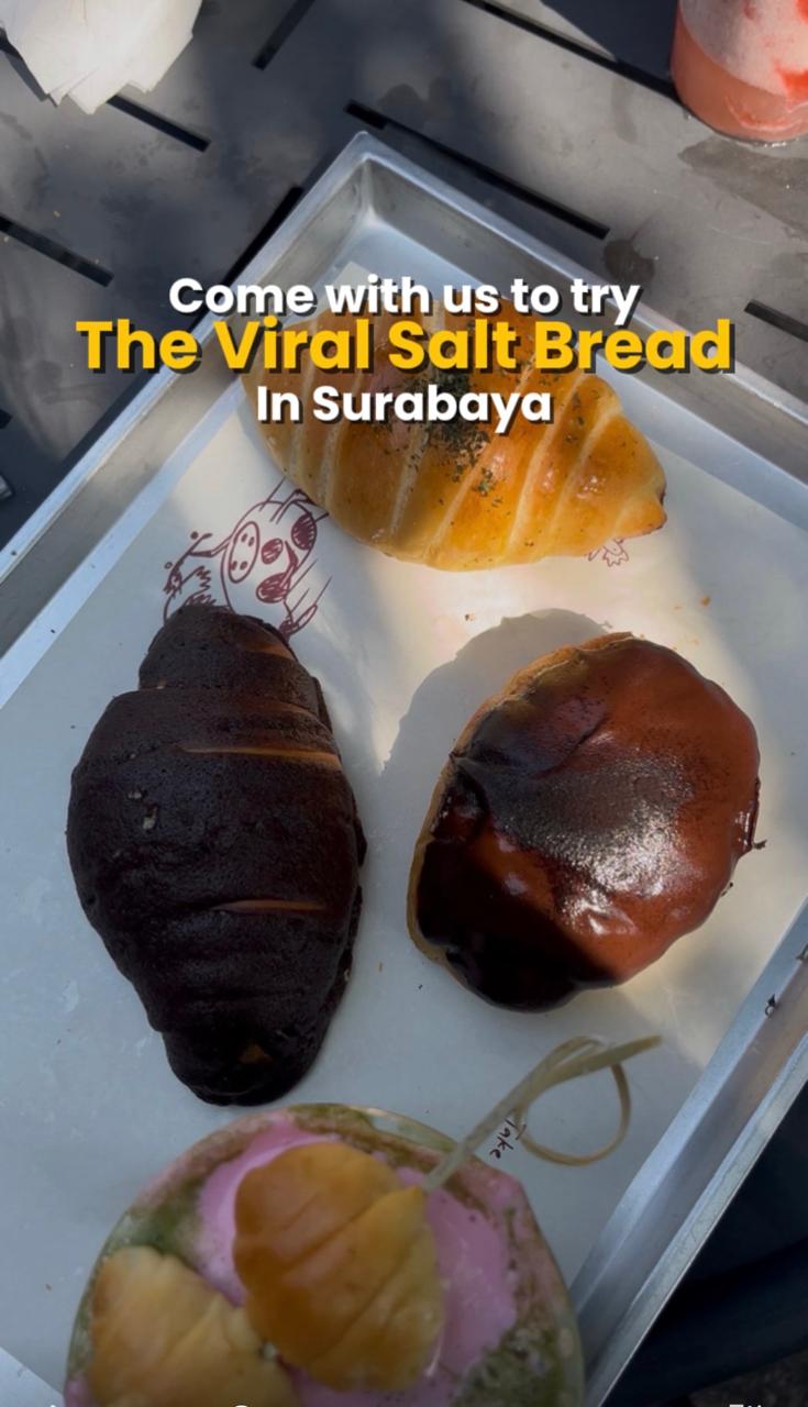 Femnova Eats: Come With Us To Try The viral Salt Bread in Surabaya, Drool Bakery Surabaya