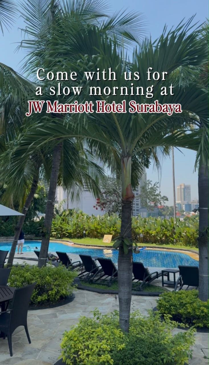 Femnova Lifestyle: Slow Morning at Jw Marriot Hotel Surabaya